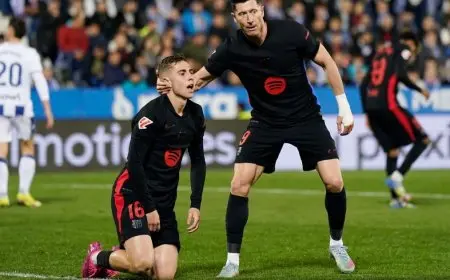 “صدمة لعشاق تيكي تاكا: برشلونة يسجل ضد ليغانيس بدون أي تسديدة”