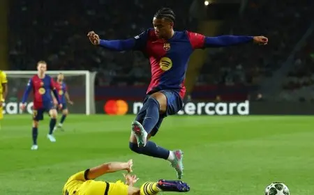 برشلونة يُعلن تفاصيل إصابة الظهير الأيسر بالدي