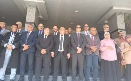 محامو القاهرة والجيزة يتظاهرون ضد رفع رسوم الخدمات القضائية.. تحذيرات من تصاعد الأحداث