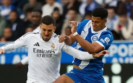 سيبايوس يعبر عن سعادته بالعودة إلى ريال مدريد ويأمل في “أجواء مميزة” أمام أرسنال