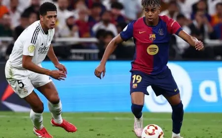 تاريخ مباراة الكلاسيكو بين برشلونة وريال مدريد في الدوري الإسباني