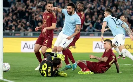 ديربي العاصمة الإيطالية ينتهي بالتعادل بين لاتسيو وأس Roma