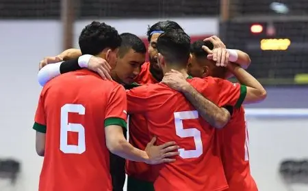 المغرب يتغلب على البرتغال ويتوج بلقب “الدوري الدولي الودي” في كرة الصالات