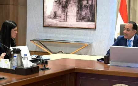 رئيس الوزراء يناقش مع وزيرة التخطيط مجموعة من ملفات العمل