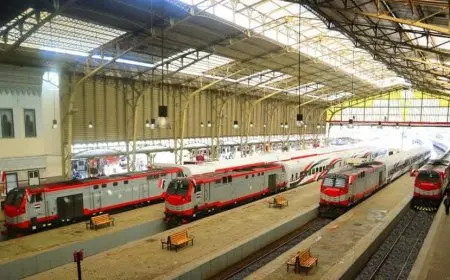 السكة الحديد تعلن عن بدء خدمة جديدة بين محطتي إيتاى البارود والسادات اعتباراً من يوم السبت المقبل