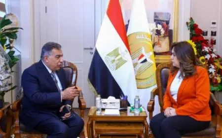 وزيرة التنمية المحلية تراقب سير عمل مبادرة حياة كريمة وملف التصالح والخطة الاستثمارية مع محافظ الدقهلية