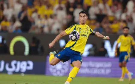 هدف رونالدو أمام الرياض يُعتبر الأفضل في المرحلة 27 من الدوري السعودي