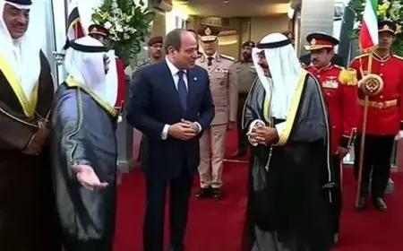 السيسي يجتمع بولي عهد الكويت لمناقشة تعزيز التعاون الثنائي والتطورات الإقليمية