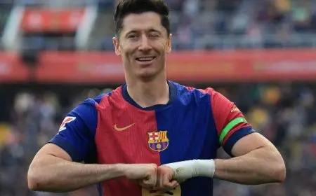 مخاوف بشأن مشاركة ليفاندوفسكي مع برشلونة في مواجهة دورتموند