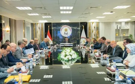 وزير الإنتاج يقدم عرضًا للموقف التنفيذي لثلاثة أرباع ميزانية العام المالي 2024-2025