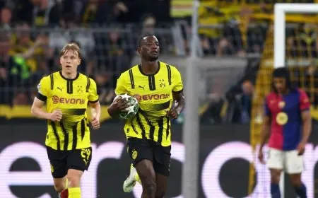 غيراسي يحقق رقماً قياسياً تاريخياً لإفريقيا في دوري أبطال أوروبا