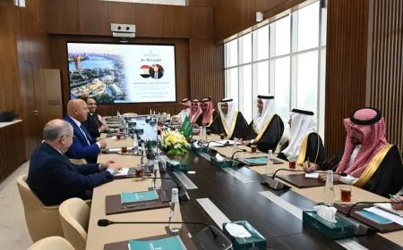 وزير النقل يلتقي نظيره السعودي لتعزيز التعاون المشترك في مجالات النقل