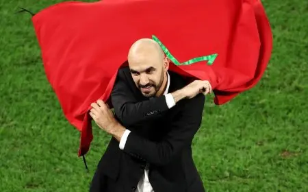 وليد الركراكي.. الشخصية التي رسمت تاريخًا جديدًا للكرة المغربية