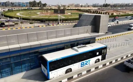 وزارة النقل تبدأ تجارب تدريب سائقي حافلات مشروع الأتوبيس الترددي استعداداً لتشغيلها قريباً