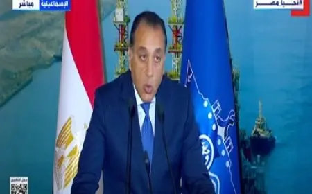 رئيس الوزراء: قناة السويس الجديدة أصبحت شريان حيوي يربط بين الشرق والغرب