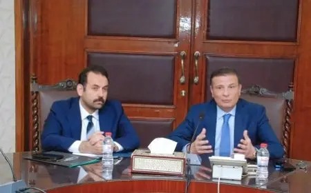 وزير الزراعة ومدير مشروع مستقبل مصر يناقشان سبل تحفيز المزارعين على توريد القمح للدولة