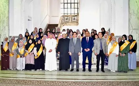 الأوقاف تطلق معسكر أبي بكر الصديق التثقيفي للطالبات الوافدات في الإسكندرية