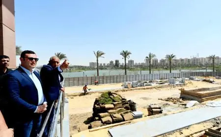 وزير الإسكان يأمر بتسريع العمل في مشروع حدائق تلال الفسطاط