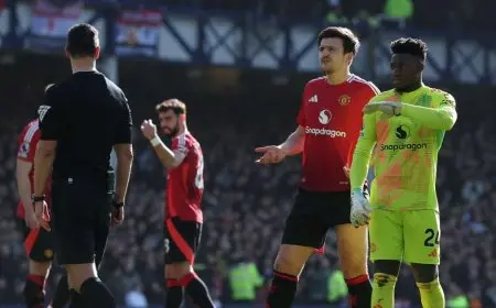 من الغرق إلى النجاحات: ماغواير يشارك نصائحه لأونانا للتغلب على الضغوطات