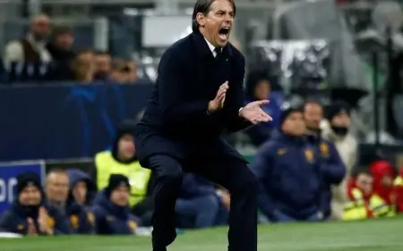 إنزاغي بعد تأهل إنتر: أنا محظوظ بوجود هؤلاء اللاعبين إلى جانبي