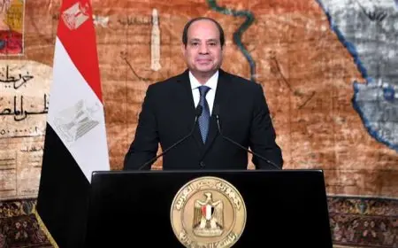 السيسي يعبر عن دعم مصر الشامل لجهود البرلمان العربي في ظل الظروف الاستثنائية التي تواجهها الأمة العربية