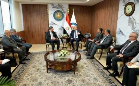 وزير البترول يستقبل مسؤولي شركة إنرجين اليونانية لزيادة التعاون المشترك وتسرع وتيرته