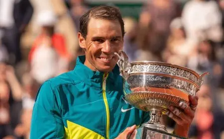 بطولة فرنسا المفتوحة للتنس تُحتفي بأعظم نجومها رافايل نادال