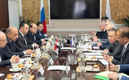 وزير الكهرباء يلتقي برئيس روسآتوم الروسية لمتابعة التطورات في مشروع محطة الضبعة النووية