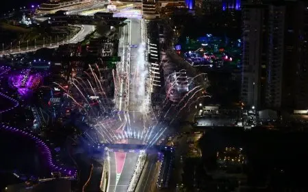 غداً تبدأ التجارب الحرة لسباق جائزة السعودية الكبرى للفورمولا 1