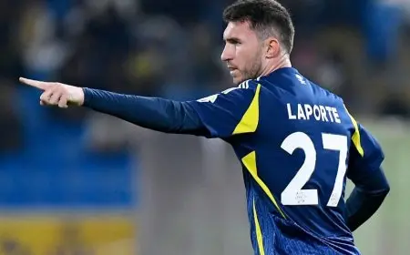 لابورت يعود لتشكيلة النصر أمام القادسية في الدوري السعودي بعد غياب طويل