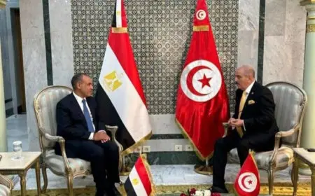 وزير الخارجية يجري محادثات مع نظيره التونسي