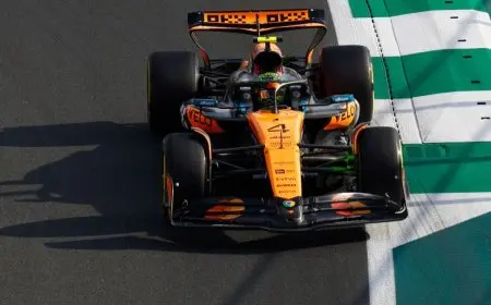 فورمولا 1: نوريس يحقق أسرع زمن في التجارب الحرة الثانية لجائزة السعودية الكبرى