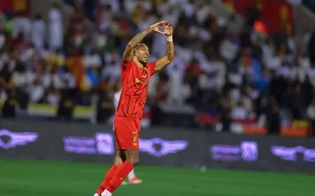 أوباميانغ يتألق ويتجاوز رونالدو، يقود القادسية لتحقيق انتصار على النصر