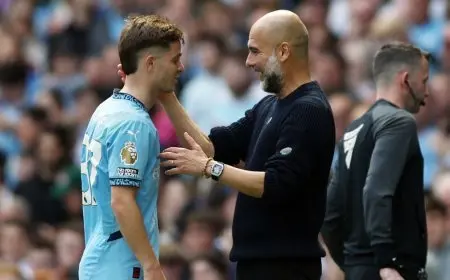 تصريحات جوارديولا حول مستقبل ميكاتي الواعد وإصابات الفريق