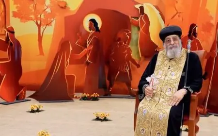 البابا تواضروس الثاني يرسل تهنئة للأقباط في مصر وخارجها بمناسبة عيد القيامة