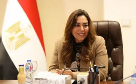 وزيرة التنمية المحلية تحضر احتفال الطائفة الإنجيلية بعيد القيامة المجيد