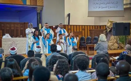 الكنيسة الأسقفية تقدم ترجمة فورية بلغة الإشارة وتخصص مساحة للصم خلال قداس العيد
