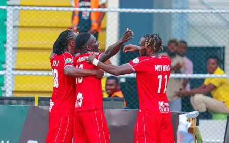 فوز متواضع لسيمبا على ستيلينبوش في ذهاب نصف نهائي كأس الكونفدرالية