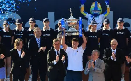 رونه يتفوق على ألكاراز ويحقق لقب بطولة برشلونة للتنس