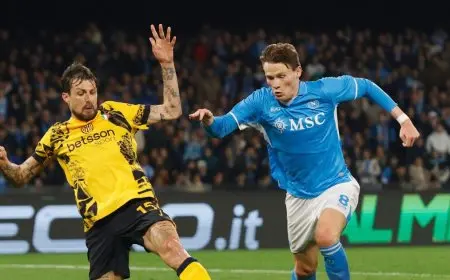 كيف يُحدد بطل الدوري الإيطالي في حالة تساوي إنتر ونابولي بالنقاط؟