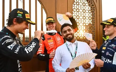 انتهاء السباقات المساندة لجائزة السعودية الكبرى في فورمولا 1