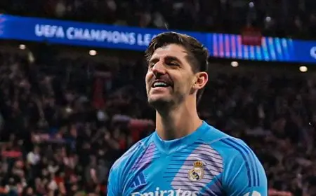 كورتوا يكشف عن سر تسديدة فالفيردي القوية أمام بلباو