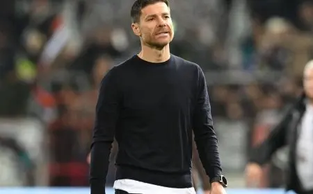 ألونسو يُقر بتراجع فرص ليفركوزن في الحفاظ على لقب البوندسليغا