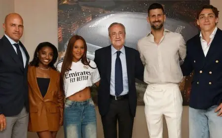 دجوكوفيتش ودوبلانتيس وبايلز يتابعون انتصار ريال مدريد على بلباو