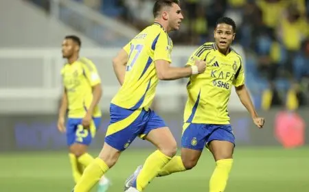 النصر يستعيد توازنه بالفوز على ضمك في الدوري السعودي رغم غياب رونالدو وماني
