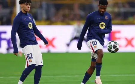 أنسو فاتي يدخل التشكيلة الأساسية.. برشلونة يستعد لمواجهة مايوركا في الليغا