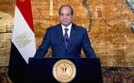 القوات المسلحة تبارك للرئيس السيسي بمناسبة الذكرى الثالثة والأربعين لتحرير سيناء