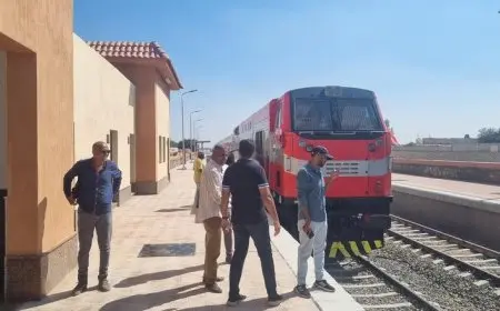 السكك الحديدية: تغيير مواعيد القطارات مع دخول التوقيت الصيفي اعتبارًا من مساء الخميس