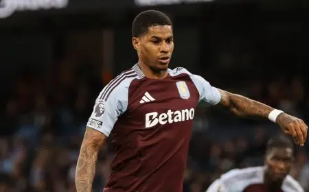 بعد الخسارة أمام مانشستر سيتي.. راشفورد يدرس إمكانية الرحيل عن أستون فيلا