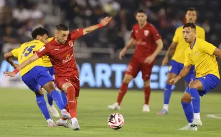 شاهد رد فعل زياش “المستاء” من غالتييه بعد تبديله في مباراة الغرافة